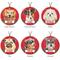 Show in main carousel: Custom Personalization Solutions Christmas Dog Breeds Personalized Christmas Tree Ornament slide 7 of 8