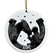 Show in main carousel: Custom Personalization Solutions Horse & Rider Personalized Christmas Tree Ornament slide 3 of 4