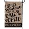 Show in main carousel: Custom Personalization Solutions Live Like Someone Left The Gate Open Personalized Dog Burlap Flag slide 1 of 4