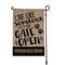 Show in main carousel: Custom Personalization Solutions Live Like Someone Left The Gate Open Personalized Dog Burlap Flag slide 3 of 4