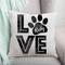 Show in main carousel: Custom Personalization Solutions Love my Pooch Personalized Throw Pillow slide 2 of 5