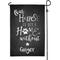 Show in main carousel: Custom Personalization Solutions Our House Is Not A Home Without A Dog Personalized Garden Flag, Charcoal slide 1 of 5