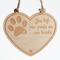 Show in main carousel: Custom Personalization Solutions Christmas Pet Memorial Wooden Personalized Christmas Tree Ornament slide 4 of 5
