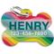 Show in main carousel: Custom Personalization Solutions Rainbow Wave Personalized Pet Tag slide 1 of 5