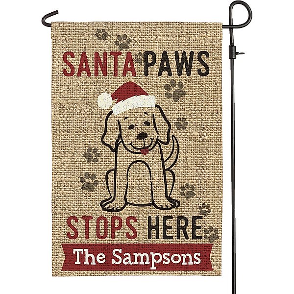 Custom Personalization Solutions Our House Is Not A Home Without A Dog Personalized Garden Flag