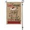 Show in main carousel: Custom Personalization Solutions Christmas Santa Paws Stops Here Personalized Garden Flag slide 4 of 4