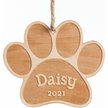 Show in main carousel: Custom Personalization Solutions Special Dog Personalized Wood Ornament slide 2 of 5