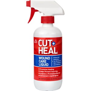 Cut Heal Horse Wound Care Liquid Spray, 16-fl oz bottle