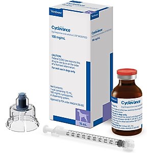 Cyclavance (cyclosporine modified oral solution) for Dogs, 100-mg/mL, 15-mL