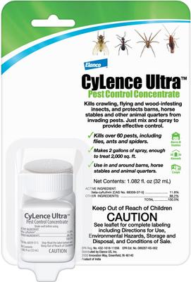 Show full view: Elanco CyLence Ultra Pest Control Concentrate, 32-mL slide 3 of 9