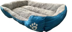 D-Art Collection Dog & Cat Bed, Blue, X-Large