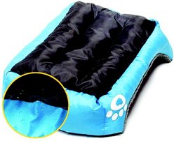 D-Art Collection Dog & Cat Bed, Blue, XX-Large slide 2 of 2