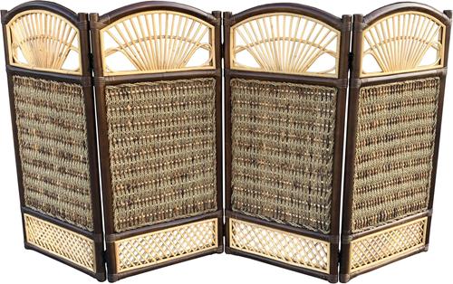 Show full view: D-Art Collection Room Divider Dog & Cat Kennel Accessory, Natural, Medium slide 2 of 4