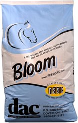 DAC Bloom Coat Care & Weight Gain Powder Horse Supplement, 40-lb bag