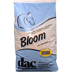 DAC Bloom Coat Care & Weight Gain Powder Horse Supplement, 40-lb bag
