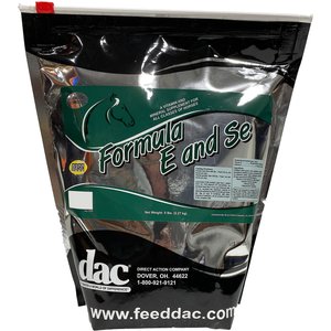 DAC Formula E & Se Vitamin E & Selenium Nutritional Powder Horse Supplement, 5-lb bucket