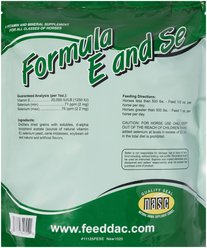 DAC Formula E & Se Vitamin E & Selenium Nutritional Powder Horse Supplement, 5-lb bucket slide 2 of 3