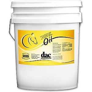 DAC Oil Fatty Acid Coat Health Liquid Horse Supplement, 38-lb bucket