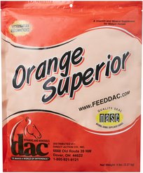 DAC Orange Superior Comprehensive Powder Horse Supplement, 5-lb bucket