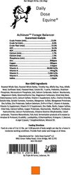 Daily Dose Equine Achiever Horse Feed, 40-lb bag slide 2 of 5
