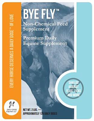 Show full view: Daily Dose Equine Bye Fly Horse Supplement, 2-lb bucket slide 2 of 2