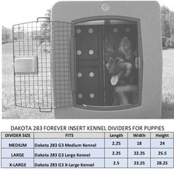 Dakota 283 Forever Insert Dakota Guard Antimicrobial Dog Kennel Divider, Medium slide 2 of 5