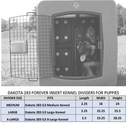 Dakota 283 Forever Insert Dakota Guard Antimicrobial Dog Kennel Divider, X-Large slide 2 of 7