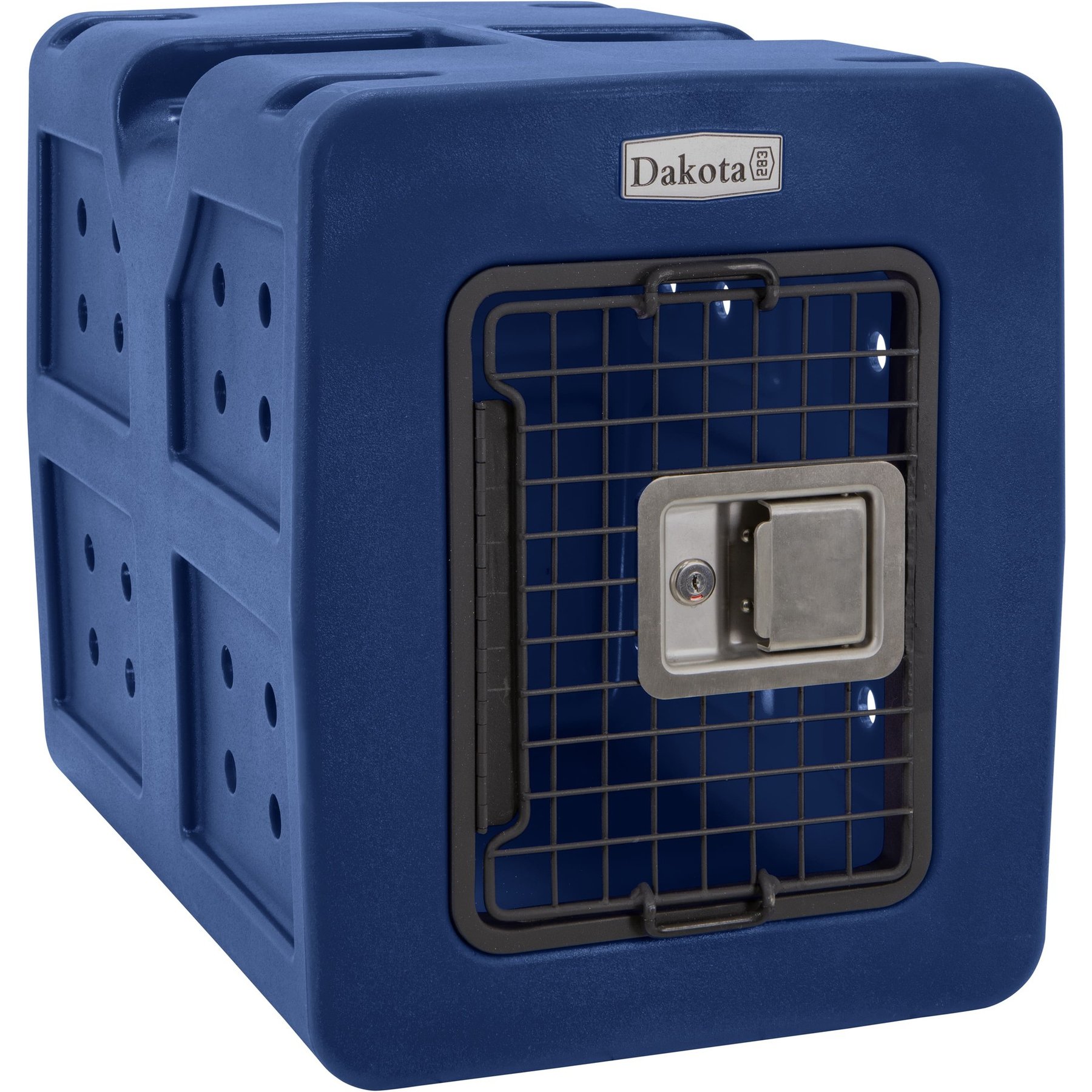 Dakota 283 G3 Framed Door Dog Kennel, Small, Blue