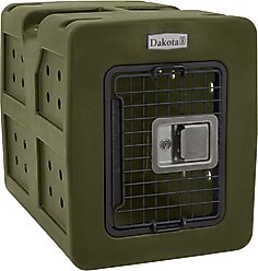 Dakota 283 G3 Framed Door Dog Kennel, Small, Olive