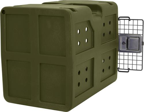 Show full view: Dakota 283 G3 Framed Door Dog Kennel, Small, Olive slide 3 of 5