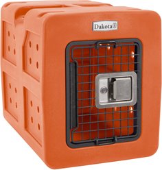 Dakota 283 G3 Framed Door Dog Kennel, Small, Orange