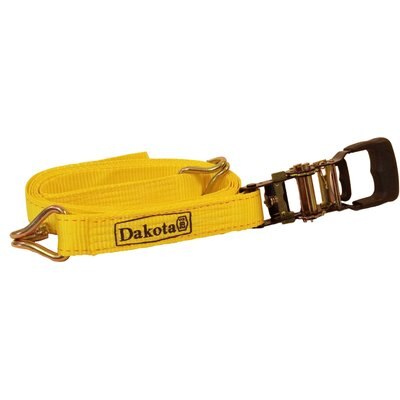 Dakota 283 Dakota 283 Ratchet Strap Crate Accessory, Yellow, 10-ft