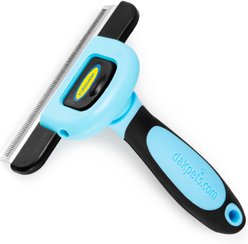 Dakpets FURblaster Deshedding & Light Trimming Tool for Long & Short Hair Dogs & Cats, Blue slide 2 of 9