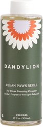 Dandylion Clean Paws No-Rinse Foaming Dog Cleanser Refill, 10-fl oz bottle