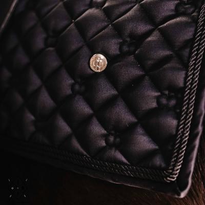 Show full view: Dapplebay Sport Dressage Saddle Pad, Black slide 3 of 5