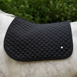 Dapplebay Sport Jump Saddle Pad, Black slide 1 of 3