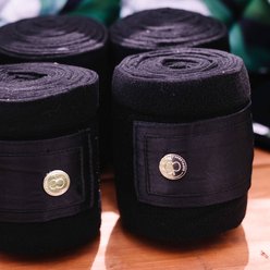 Dapplebay Sport Polo Wraps, Black slide 1 of 3