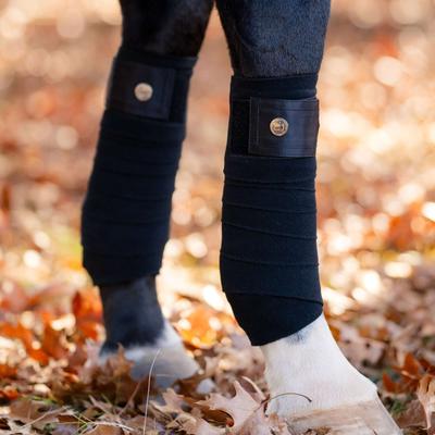 Show full view: Dapplebay Sport Polo Wraps, Black slide 3 of 3