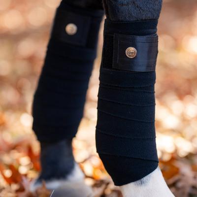 Show full view: Dapplebay Sport Polo Wraps, Black slide 2 of 3