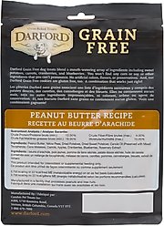 Darford Grain-Free Peanut Butter Recipe Dog Treats, 12-oz bag slide 2 of 6