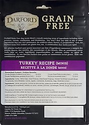 Darford Grain-Free Turkey Recipe Dog Treats, 12-oz bag slide 2 of 6