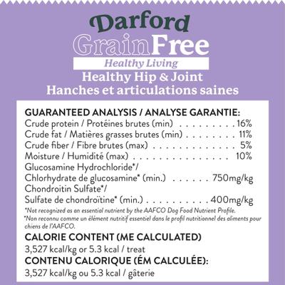 Show full view: Darford Healthy Hip & Joint Grain-Free Mini Dog Treats, 15-lb box slide 5 of 9