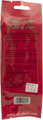 Show full view: Darford Junior Mega Bacon & Mega P'Nut Variety Pack Adult Dog Bones, Medium/Large, case of 12 slide 5 of 8