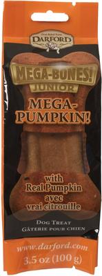 Show full view: Darford Junior Mega Cheez & Mega Pumpkin Variety Pack Adult Dog Bones, Medium/Large, case of 12 slide 3 of 9