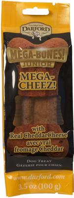 Show full view: Darford Mega Cheez Junior Bone Dog Treat, 1 count slide 1 of 5