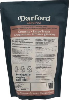 Show full view: Darford Original No-Corn-Wheat-Soy Chicken Bone Adult Large Crunchy Dog Treats, 35-oz bag slide 3 of 8