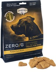 Darford Zero/G Grain-Free Roasted Duck Dog Treats, 12-oz bag