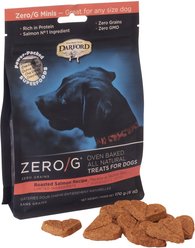 Darford Zero/G Minis Grain-Free Roasted Salmon Dog Treats, 6-oz bag