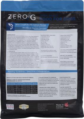 Show full view: Darford Zero/G Wild Caught Pacific Salmon Recipe Limited Ingredients Dry Dog Food, 4.4-lb bag slide 4 of 9
