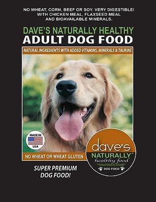 Show full view: Dave's Pet Food Naturally Healthy Adult Dry Dog Food, 4-lb bag slide 1 of 8
